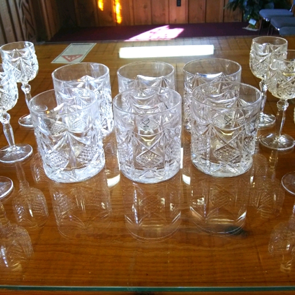 Kobe heavy glassware